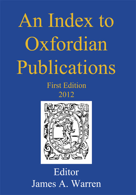 Index to Oxfordian Publications